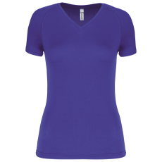 PROACT PA477 LADIES’ V-NECK SHORT SLEEVE SPORTS T-SHIRT L