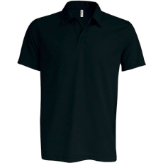 PROACT PA482 férfi rövid ujjú galléros sprtpóló Proact, Black-2XL