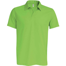 PROACT PA482 férfi rövid ujjú galléros sprtpóló Proact, Lime-S