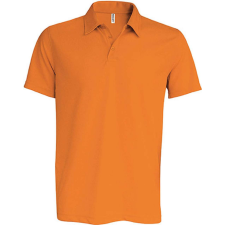 PROACT PA482 férfi rövid ujjú galléros sprtpóló Proact, Orange-3XL férfi póló