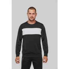 PROACT Uniszex pulóver Proact PA373 polyester Sweatshirt -4XL, Sporty Red/White