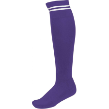 PROACT Uniszex zokni Proact PA015 Striped Sports Socks -27/30, Sporty Purple/White női zokni
