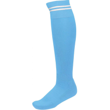 PROACT Uniszex zokni Proact PA015 Striped Sports Socks -27/30, Sporty Sky Blue/White női zokni