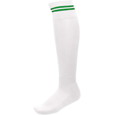 PROACT Uniszex zokni Proact PA015 Striped Sports Socks -31/34, White/Sporty Red női zokni