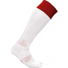 PROACT Uniszex zokni Proact PA0300 Two-Tone Sports Socks -27/30, White/Sporty Red női zokni