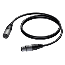 PROCAB CAB901 audio kábel 3 M XLR Fekete kábel és adapter