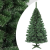 PROCART Műfenyő, kasmírfenyő 220 cm, fehér tűlevelek, vékony tűlevelek, natúr zöld