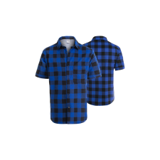 Procera Flanel ing, rövid ujjú, kék, m-es méret munkaruha