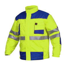 Procera Proman bélelt kabát, sárga HV, méret 60