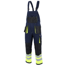 Procera Proman stretch 250 BIB nadrág, navy blue HV, méret 56