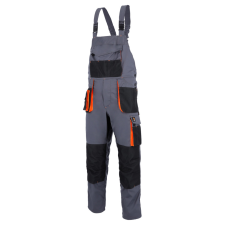 Procera Proman stretch 250 BIB nadrág szürke narancs - méret 62 munkaruha