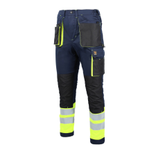 Procera Proman stretch 250 nadrág, navy blue HV, méret 60 munkaruha