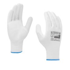 Procera PU bevonatos védőkesztyű x-touch fehér, méret 10