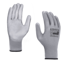 Procera PU bevonatos védőkesztyű x-touch grey, méret 6 védőkesztyű
