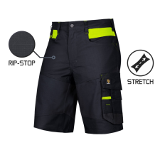 Procera Rövidnadrág Bari Spandex fekete méret 52 munkaruha