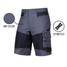 Procera Rövidnadrág Bari Spandex szürke méret 60 munkaruha