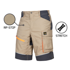 Procera Rövidnadrág Lido Spandex khaki méret 52 munkaruha