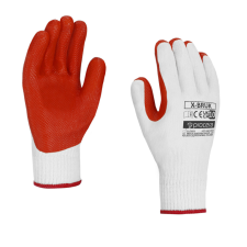 Procera X-bruk latex bevonatos védőkesztyű piros 10 védőkesztyű