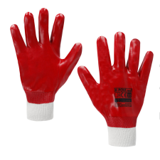 Procera X-povi PVC bevonatos védőkesztyű piros 10 védőkesztyű