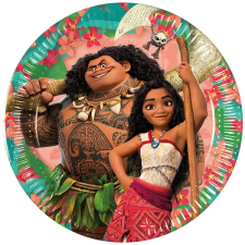 Procos Disney Hercegnők Vaiana 2 papírtányér 8db-os szett 20cm party kellék