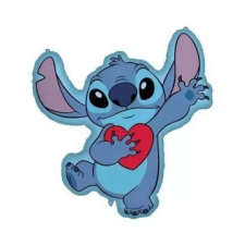 Procos Lilo & Stitch: Stitch szívecskével fólia lufi - 75 x 86 cm party kellék