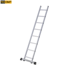 PROCRAFT alumínium egyrészes létra 174cm 1x7 PLA1.174 létra és állvány