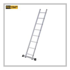  PROCRAFT alumínium egyrészes létra 342cm 1x13 PLA1.342 létra és állvány