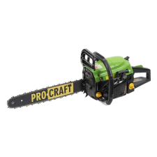PROCRAFT benzinmotoros láncfűrész 49,3 cm³, 2100 W GS-450 láncfűrész
