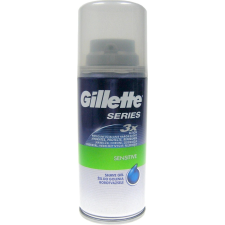 Procter&amp;Gamble Gillette sorozatú utazási gél 75ml Sensitive borotvahab, borotvaszappan