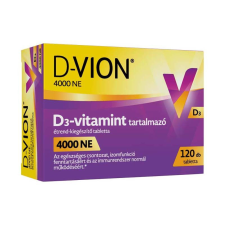 Procter & Gamble Hungary D-vion D3-vitamin 4000 NE étrend-kiegészítő tabletta vitamin és táplálékkiegészítő