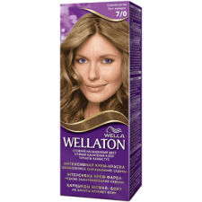 Procter&amp;Gamble Wella krémes hajszín Wellaton 7/0 közepes szőke hajfesték, színező