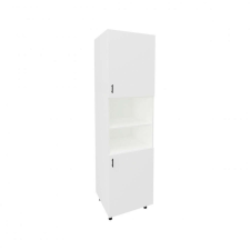 PRODA Benita 2 ajtós Magas konyhaszekrény Fehér 60x57x210 cm bútor