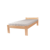 PRODA Bucsim lakkozott fenyő ágykeret 90x200 ágyráccsal, Adormo Smart II NEW 15 cm matraccal