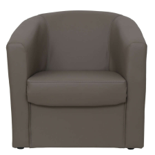 PRODA Cuba II New Fotel Taupe, 67x75x68cm, műbőr, kagyló fotel bútor