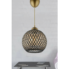 PRODA DL167 Enteriőr dizájn Csillár FeketeArany 22x22x54 cm N világítás