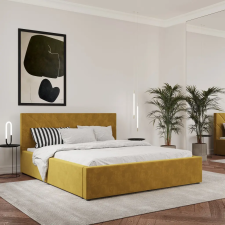PRODA Fargo kárpitozott ágy, 160 x 200 cm, Okker ágy és ágykellék