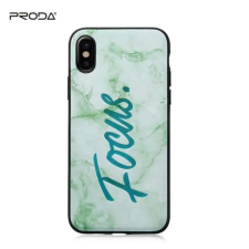 PRODA Telefon tok, iPhone X / XS hátlaptok, zöld, Remax Proda tok és táska