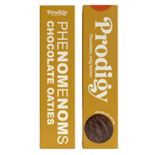 Prodigy Phenomenoms Chocolate Oatie keksz, csokis zabkeksz, 128 g csokoládé és édesség