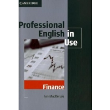  Professional English in Use Finance – Ian MacKenzie idegen nyelvű könyv