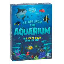 Professor Puzzle Escape from the Aquarium társasjáték, angol nyelvű társasjáték