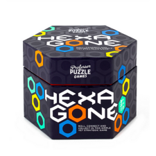 Professor Puzzle Hexagone angol nyelvű társasjáték társasjáték