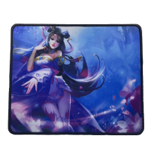 Professzionális Gaming egérpad, gumírozott talp, 250x300x3mm, hercegnős mintával asztali számítógép kellék