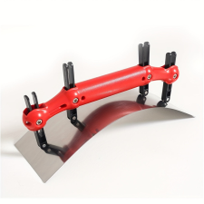  Professzionális minőségű rozsdamentes acél, állítható sugarú többlapátos, glettvas kőműves és burkoló szerszám