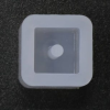  Professzionális szilikon öntőforma, átlátszó, kocka 1,5cm x 1,5cm x 1,2cm