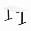 Profi elektromosan állítható magasságú íróasztal 120x67cm fehér | Dupla motor - Memória - USB - Nagy teherbírás | LVN System Control Pro