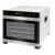ProfiCook ProfiCook PC-DR 1218 Élelmiszer szárító, 6 rozsdamentes tálca, hőmérséklet 35-75 C, LED kijelző, termosztát, rozsdamentes/fekete