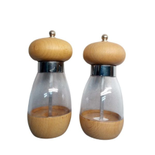 Proficookware 2 Proficookware só- és borsdaráló világos fa - akril 15 cm edény