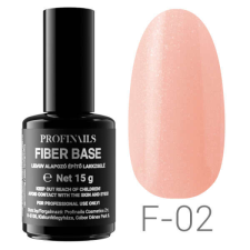 Profinails Fiber Base LED/UV alapozó építõzselé 15 g F-02 műköröm zselé