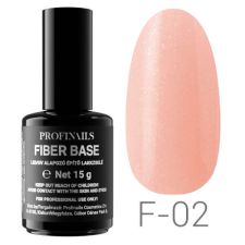  Profinails Fiber Base LED/UV alapozó építõzselé 15 g F-02 műköröm zselé