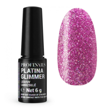Profinails gel lac Platina Glimmer LED/UV lakkzselé 6gr P-03 lakk zselé